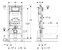 Geberit DUOFIX 111.925.00.5